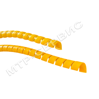 Защитная спираль облегчённая желтая 13-18 Защитная спираль облегчённая желтая 13-18